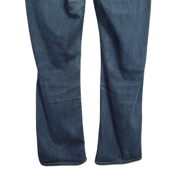 Levi's Womens Size 12 12M 31x32 Jeans Original Bootcut Dark Wash Stretch 34x31 - Picture 6 of 11